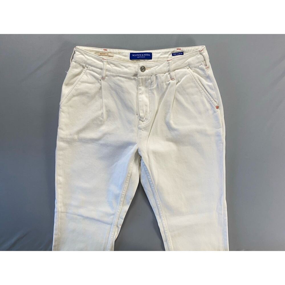 Scotch & Soda 'The Sailor' Tapered Leg 100% Cotton Jeans w/ Adjuster. 29X28, EUC - Picture 5 of 9